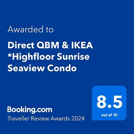 Direct Qbm & Ikea *Highfloor Sunrise Seaview Condo Bayan Lepas Exteriör bild
